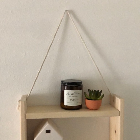 Handmade Ladder Rope Shelf - Picture 3 of 7